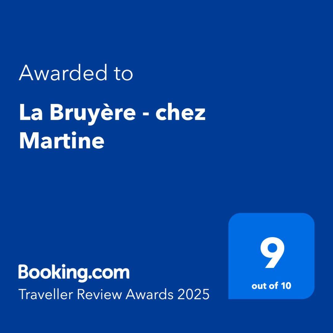 La Bruyere - Chez Martine Bed & Breakfast Appy Dış mekan fotoğraf
